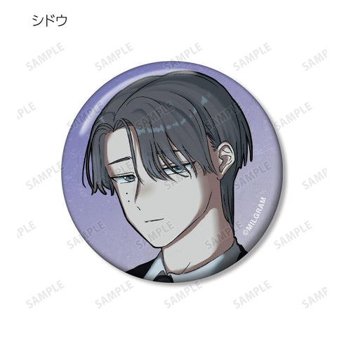 『MILGRAM -ミルグラム-』描き下ろし 4th Anniversary ver. トレーディング缶バッジ(単位/BOX)【202510再販】